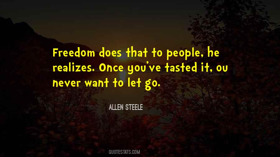 Once You Let Go Quotes #620668
