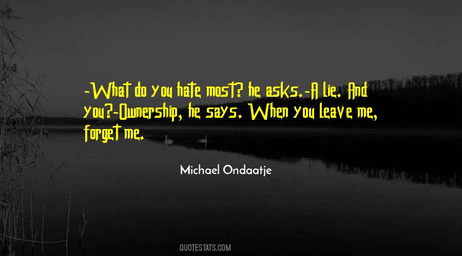 Ondaatje Quotes #50445