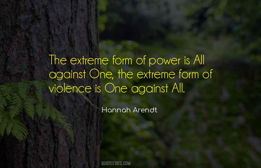 One Against All Quotes #185927