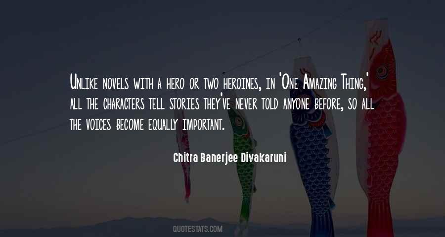 One Amazing Thing Quotes #1168622