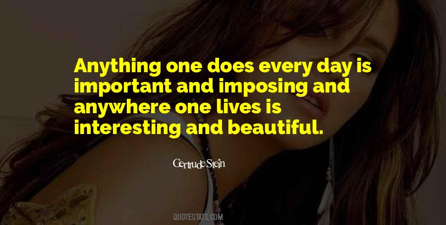 One Beautiful Day Quotes #360186