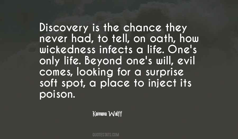 One Chance Only Quotes #985332