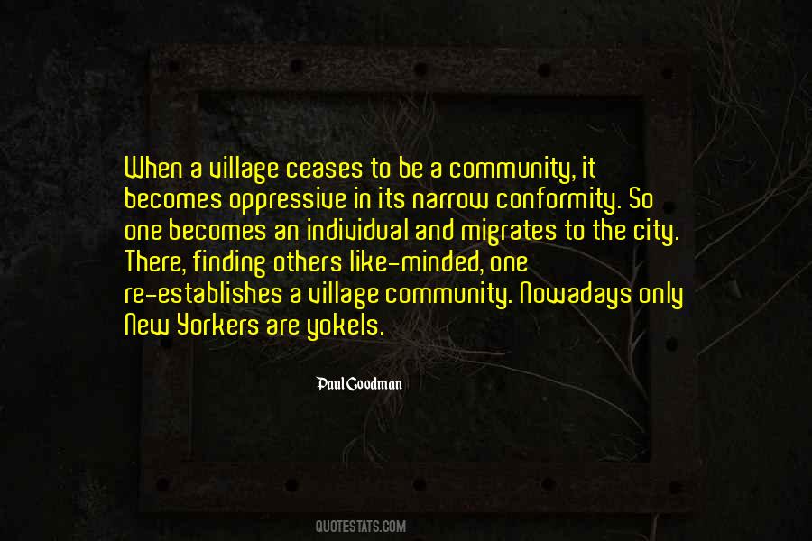 One Community Quotes #316848
