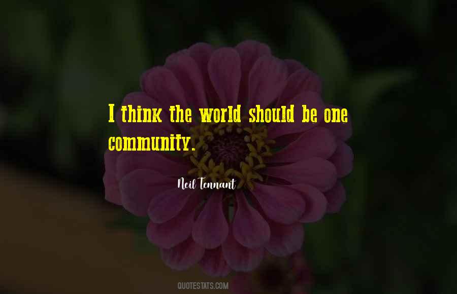 One Community Quotes #500590