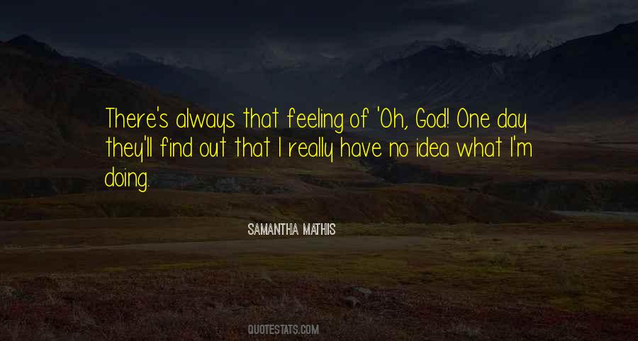 One Day God Quotes #379796