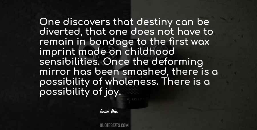 One Destiny Quotes #232031