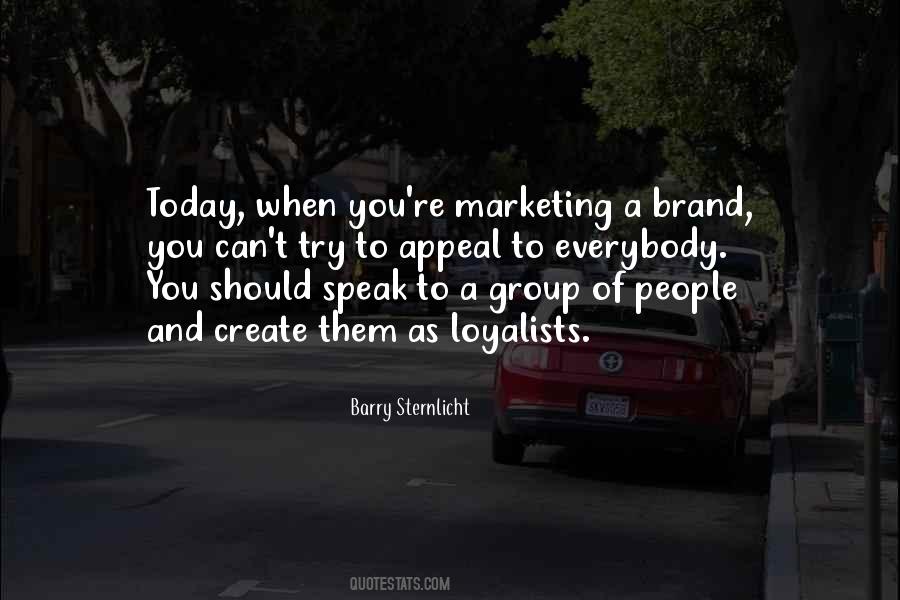 Quotes About Brand Marketing #1795723