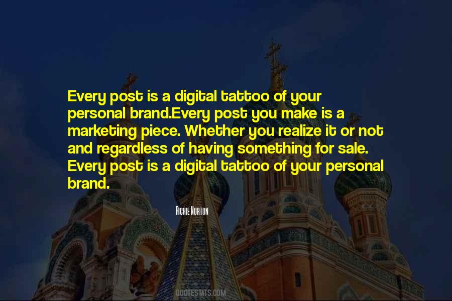 Quotes About Brand Marketing #574362