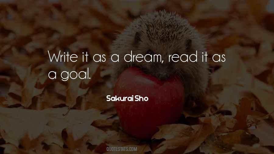 One Goal One Dream Quotes #206966