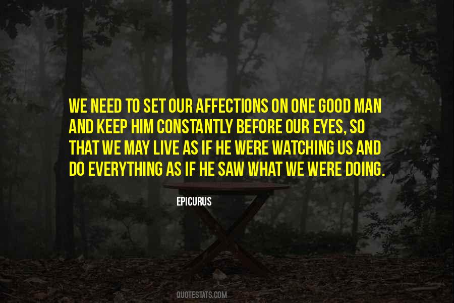 One Good Man Quotes #1204556