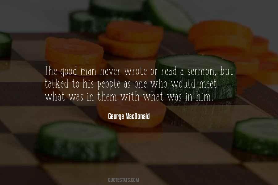 One Good Man Quotes #204015