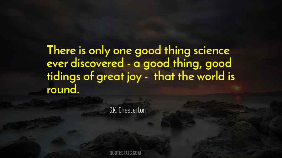 One Good Thing Quotes #59757