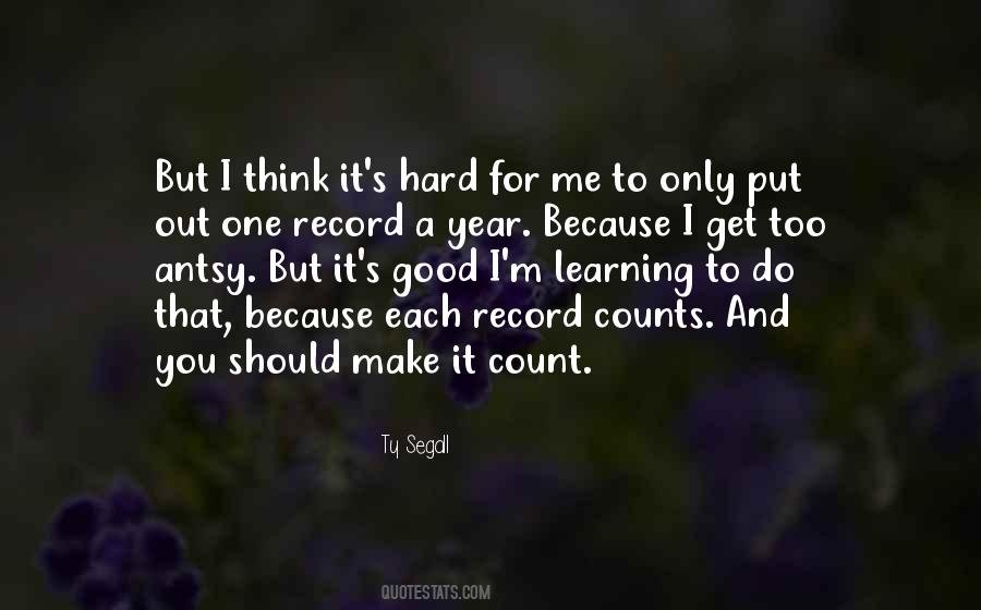 One Good Year Quotes #1551199