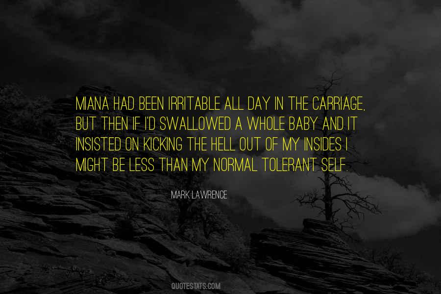 One Hell Of A Day Quotes #153047