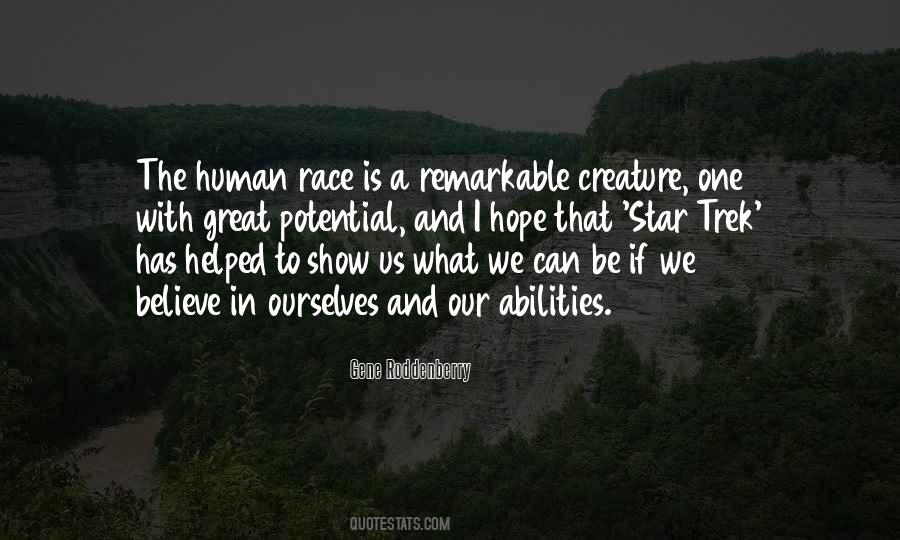 One Human Race Quotes #609207