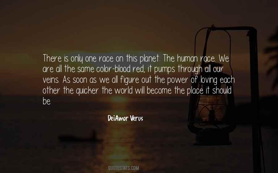 One Human Race Quotes #610401