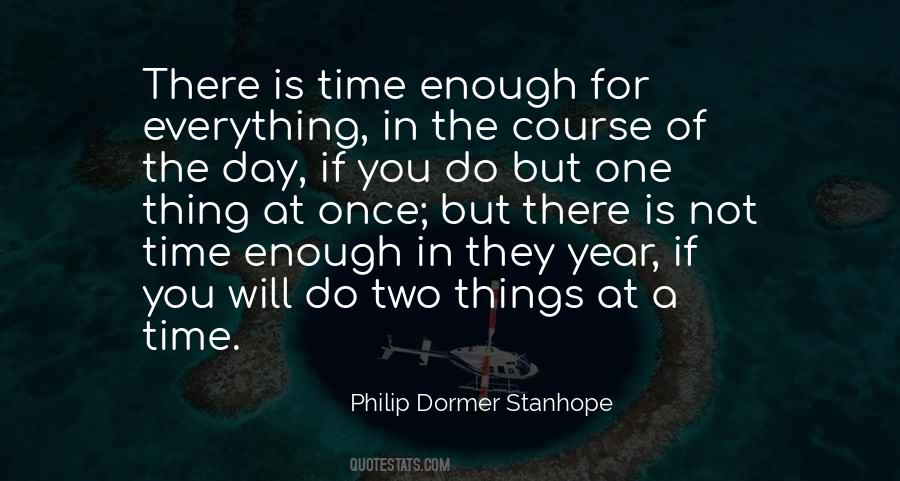 One Is Not Enough Quotes #11912