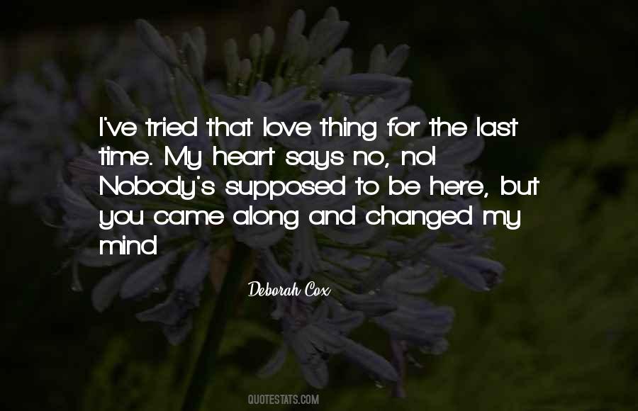 One Last Time Love Quotes #272694