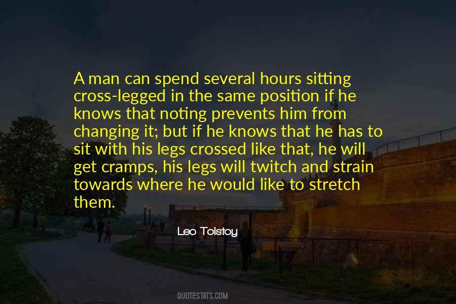 One Legged Man Quotes #728252