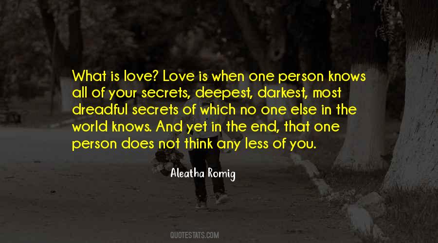 One Less Person Quotes #975510