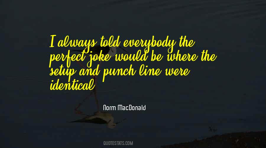 One Line Punch Quotes #1089408