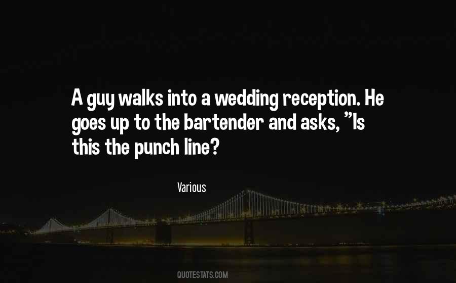 One Line Punch Quotes #413507