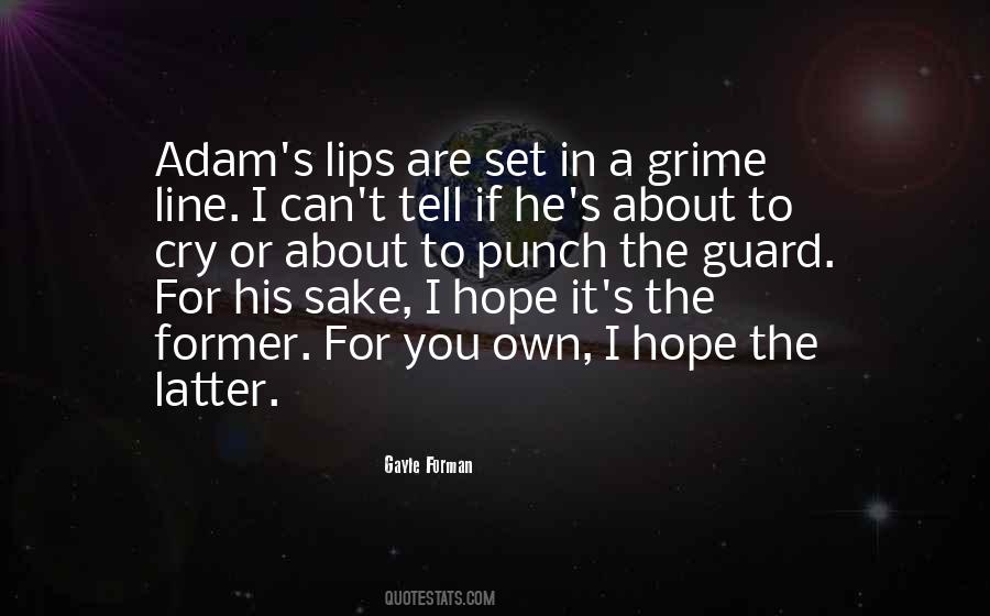 One Line Punch Quotes #707483