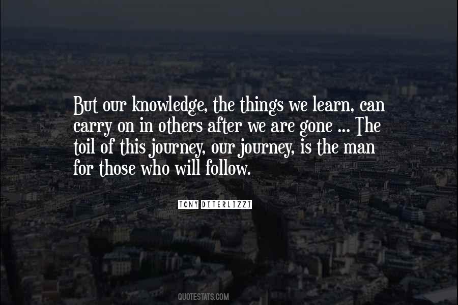 One Man Journey Quotes #120938