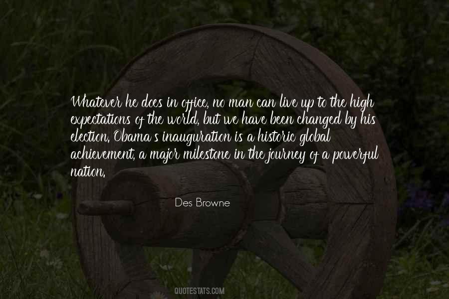 One Man Journey Quotes #46152