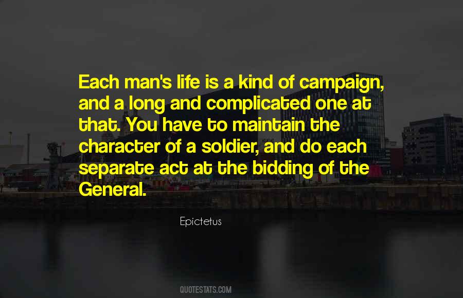 One Man Soldier Quotes #1645576