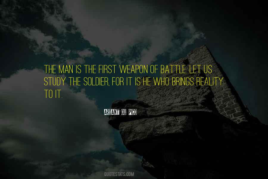 One Man Soldier Quotes #207412