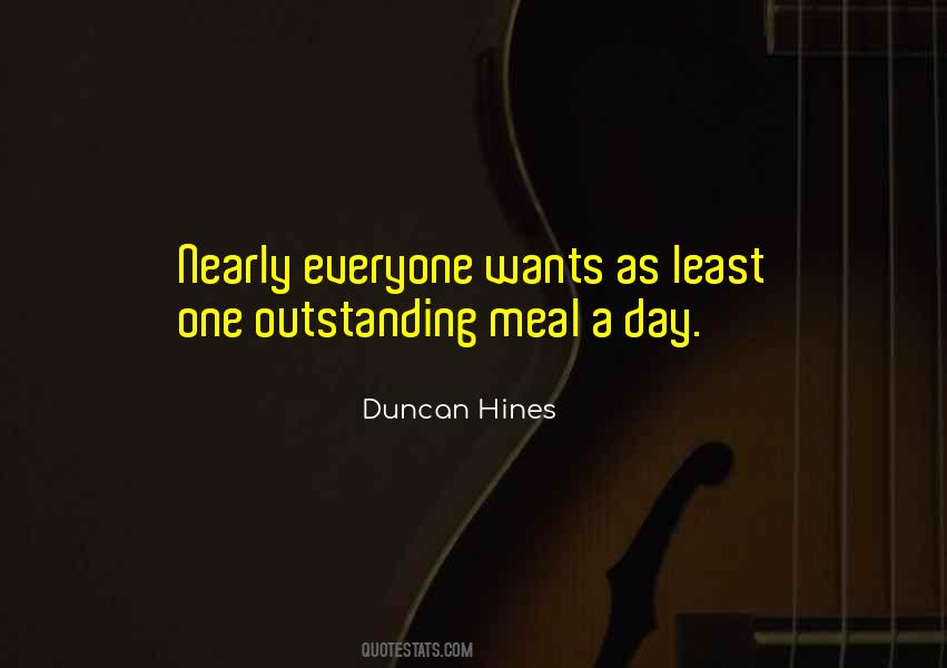 One Meal A Day Quotes #1490267