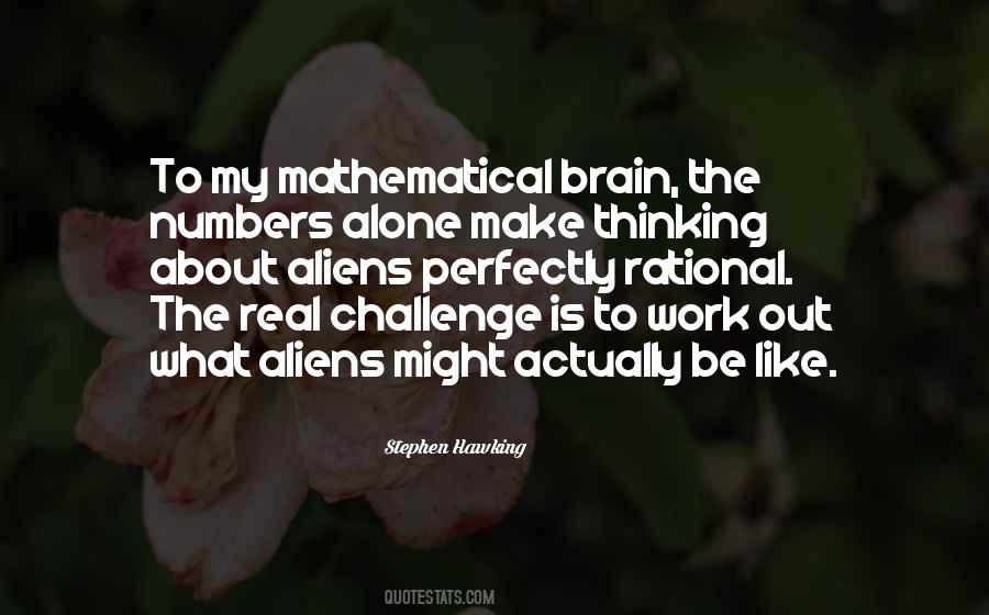 Quotes About Brain Thinking #473668