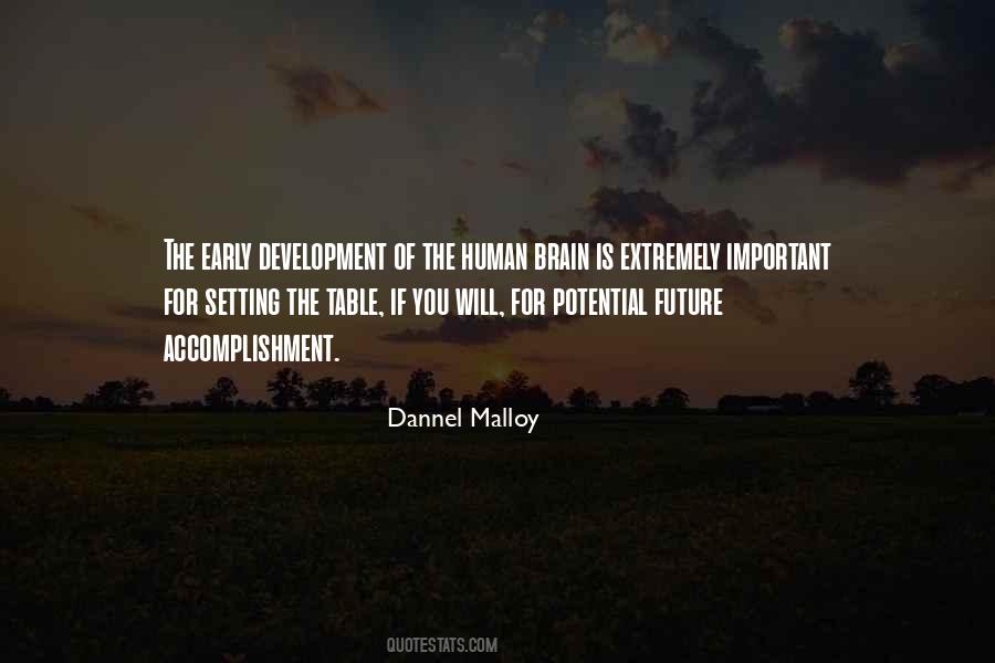 Quotes About Brain Development #16765