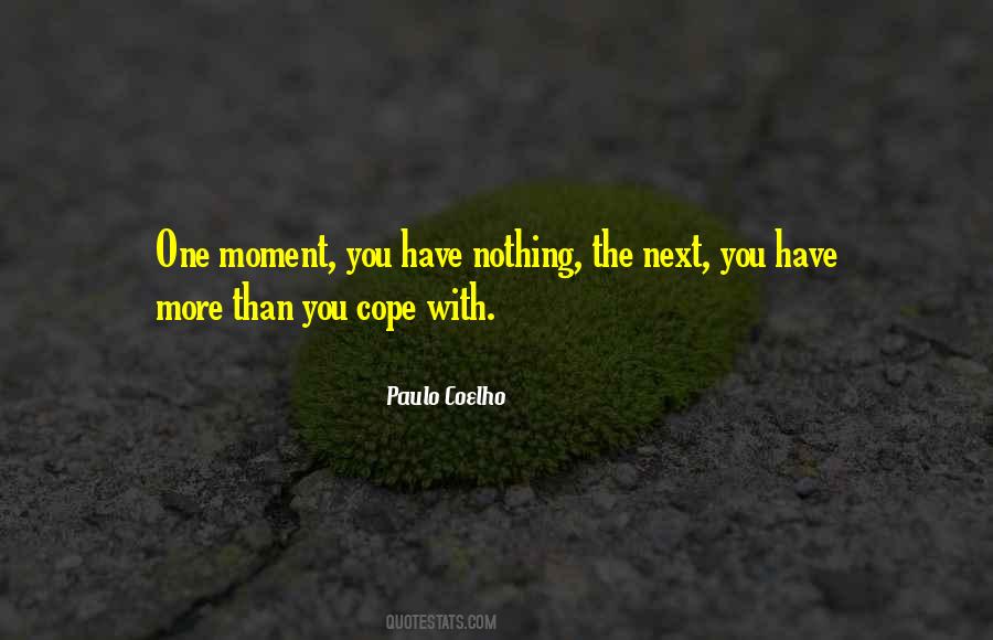 One More Moment Quotes #101142