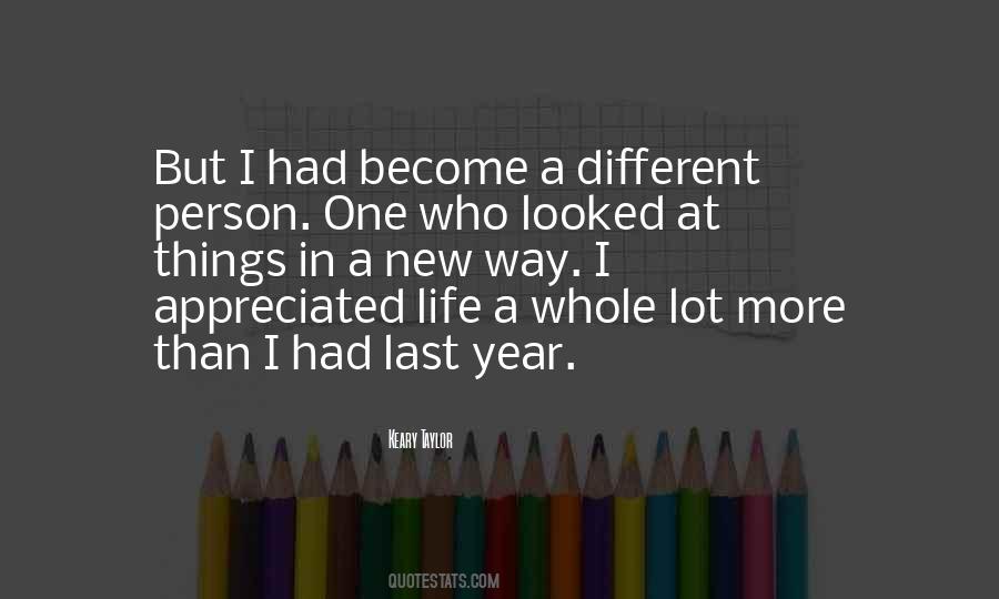 One More Year Quotes #681234