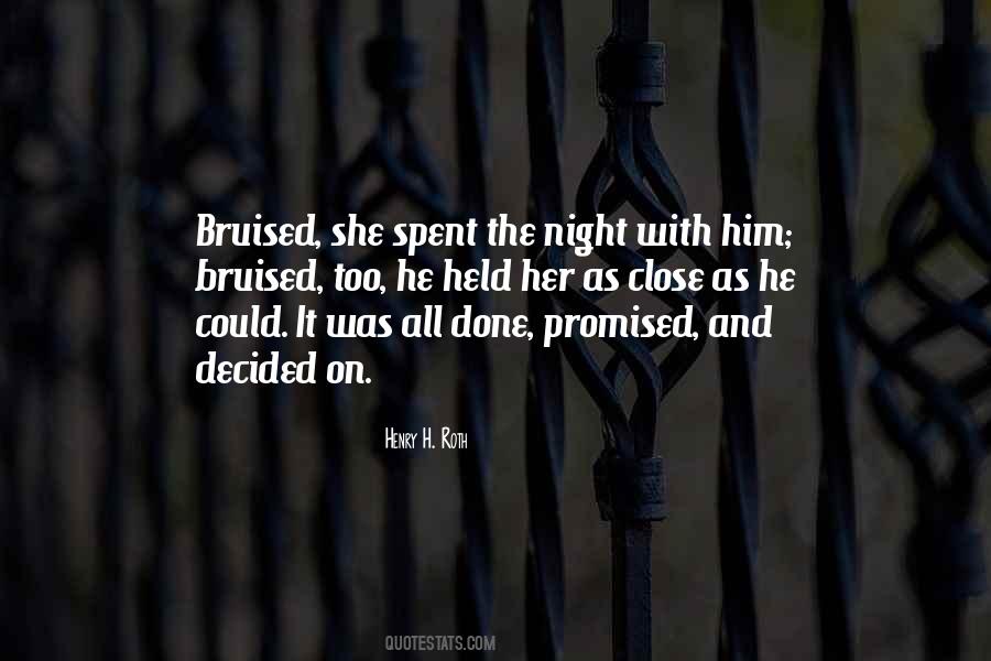One Night Promised Quotes #1267939