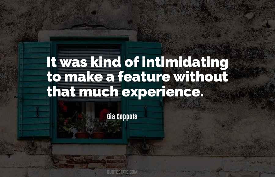 One Of A Kind Experience Quotes #38011