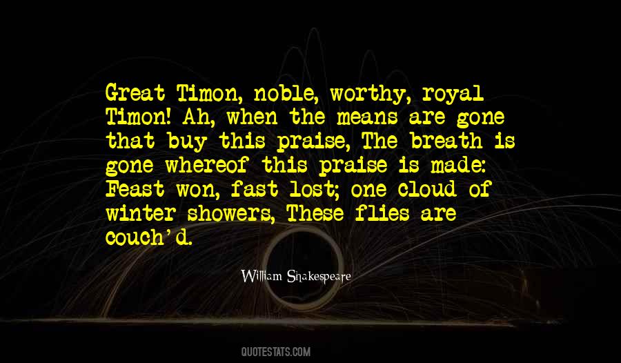 One Of William Shakespeare Quotes #409452