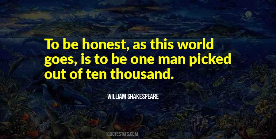 One Of William Shakespeare Quotes #43458