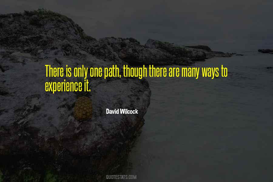 One Path Quotes #94485