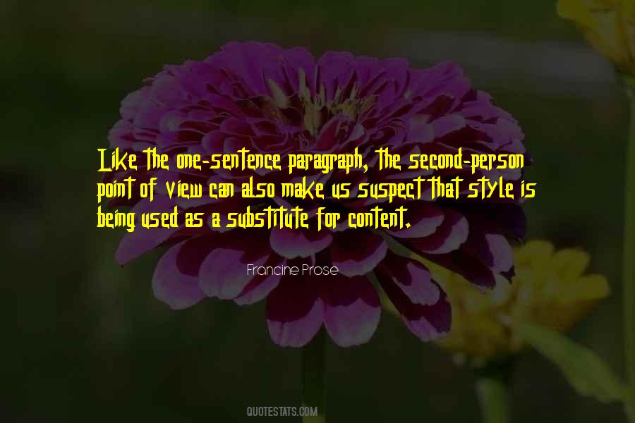 One Point Of View Quotes #582534