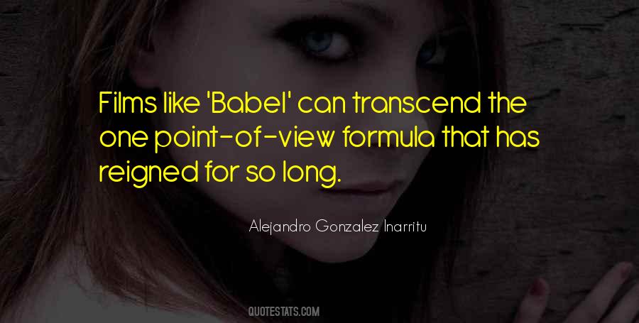 One Point Of View Quotes #654688