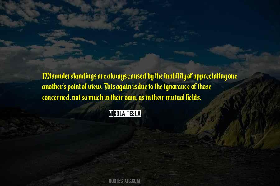 One Point Of View Quotes #716146