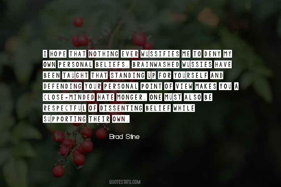One Point Of View Quotes #783405