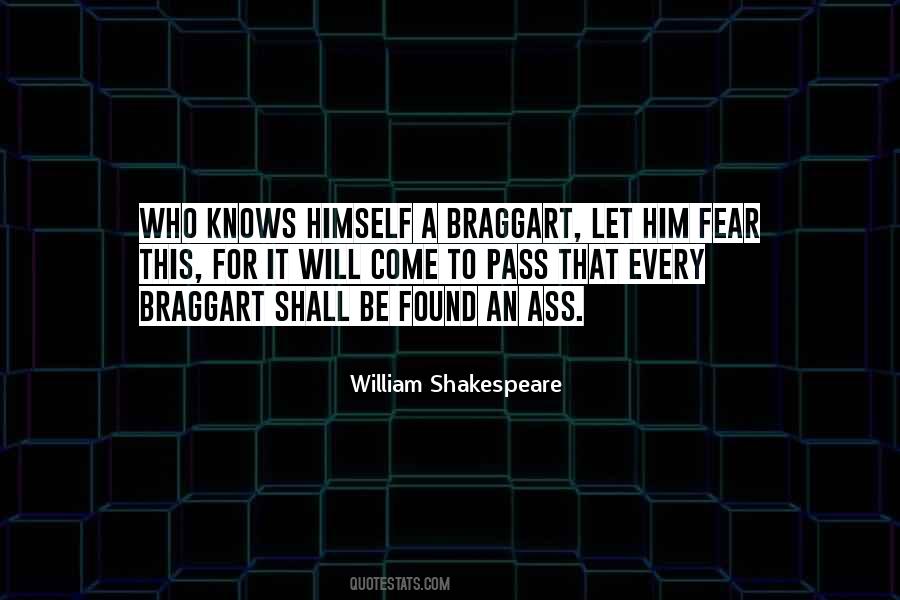 Quotes About Braggart #1124923