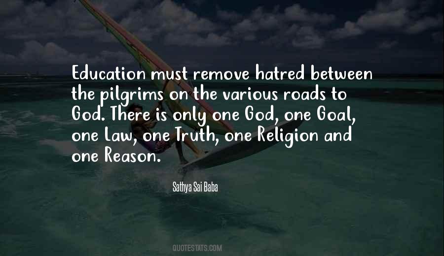 One Religion One God Quotes #321163