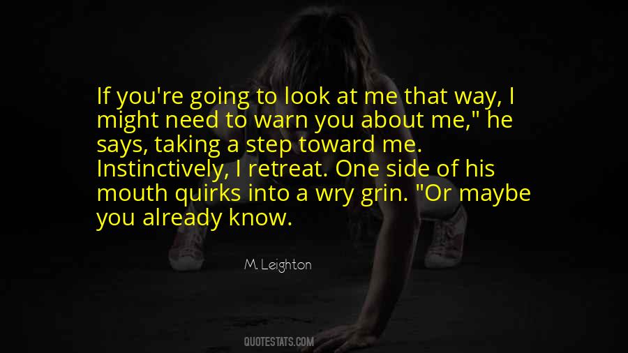 One Side Of Me Quotes #1189803