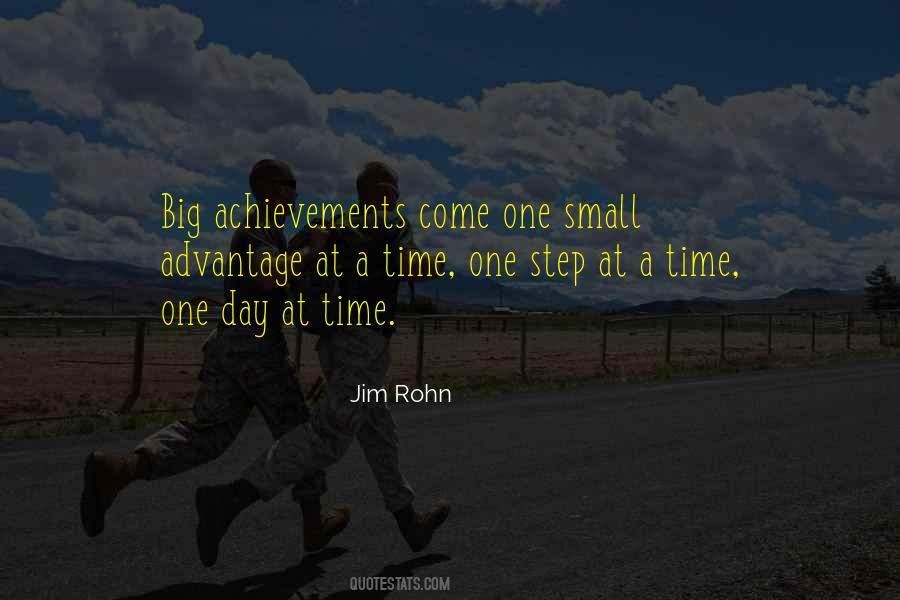 One Small Step Quotes #1262914