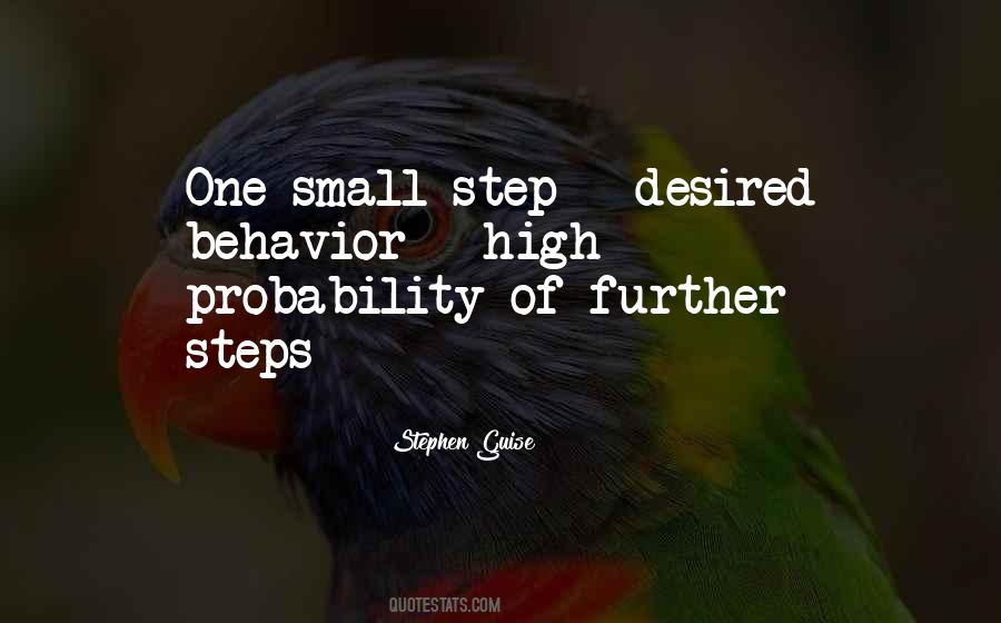 One Small Step Quotes #1663269